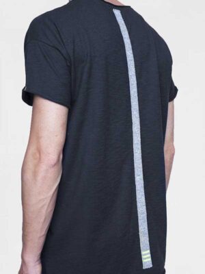 tshirt-jazzy-piombo-long-line-dietro