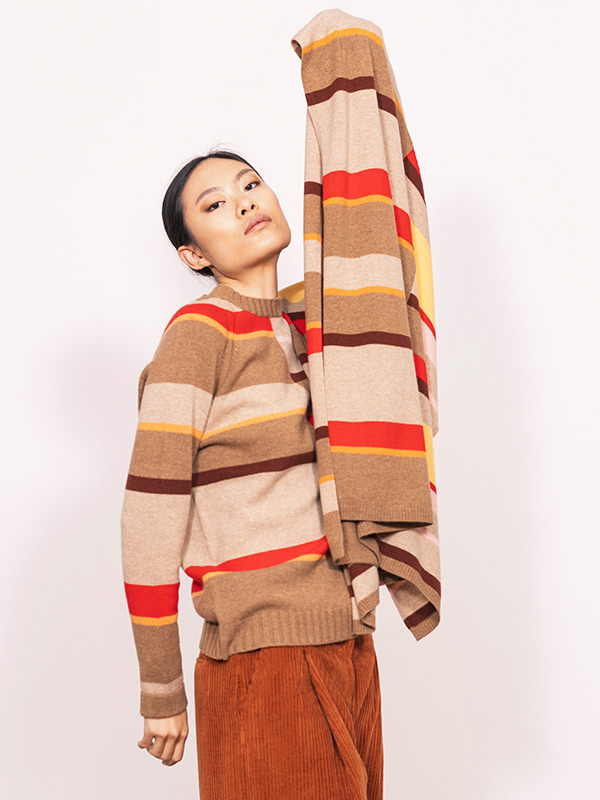 Frida multistripes natural ind Frida multistripes natural ind