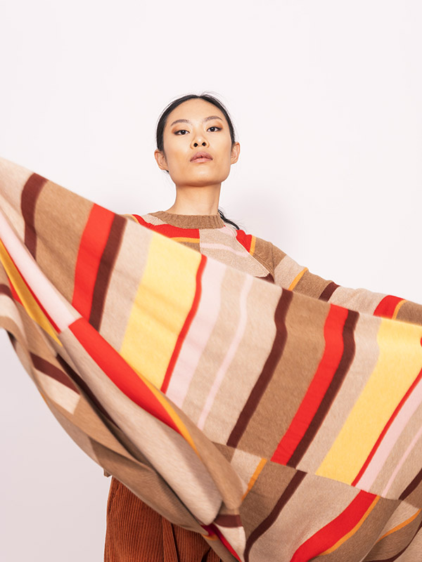 Frida multistripes natural ind Frida multistripes natural ind