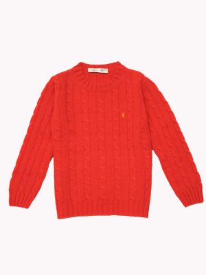 Pierre treccia rosso