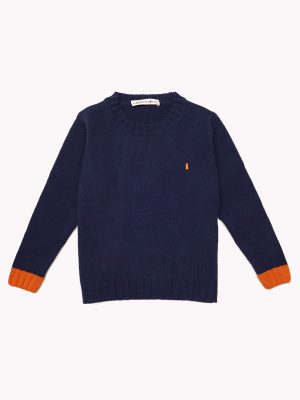 Basic girocollo navy