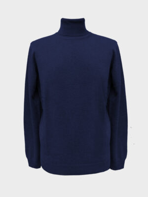 Dolcevita in cashmere navy