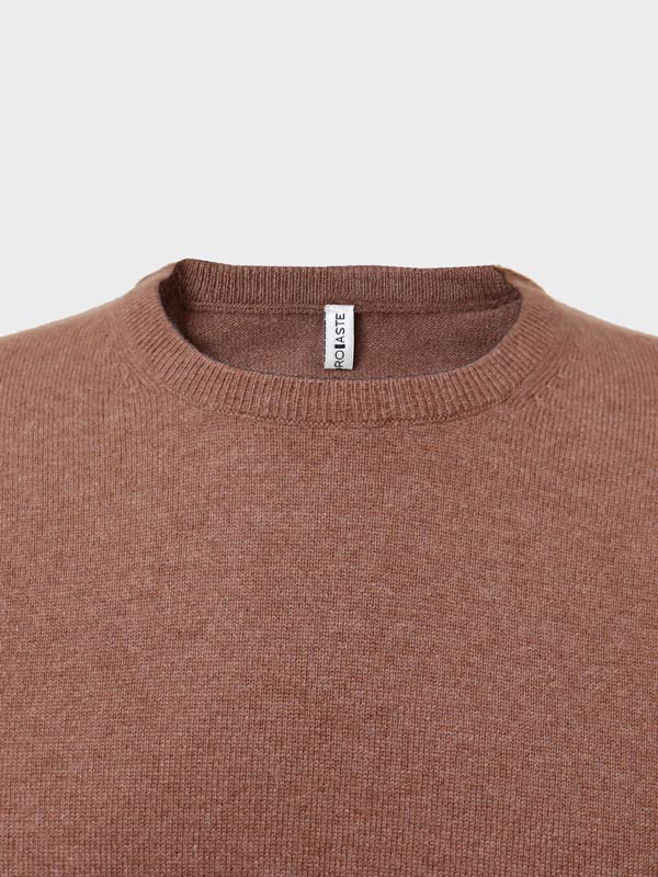 Girocollo cashmere 12gg terra2 Girocollo cashmere 12gg terra2